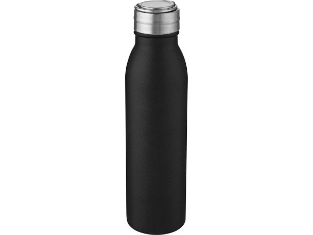 Бутылка для воды Harper из нержавеющей стали, с металлической петлей, 700 мл - Черный