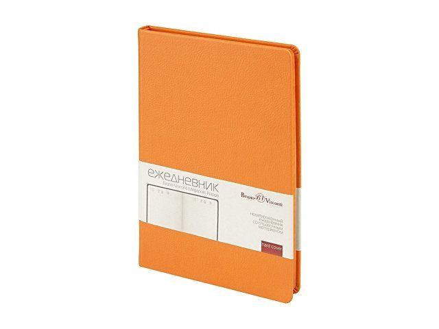Купить Ежедневник недатированный А5 "Megapolis Nappa", оранжевый Ежедневник недатированный А5 "Megapolis Nappa", оранжевый