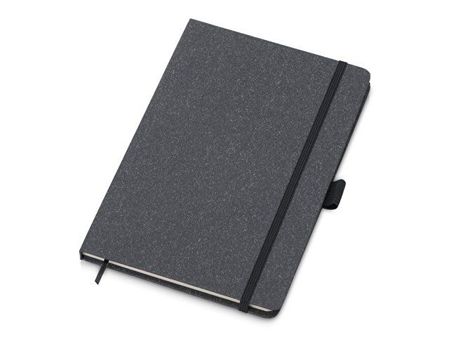 Блокнот А5 "Snow Hard" твердая обложка, 80 листов 70 гр/м2, черный