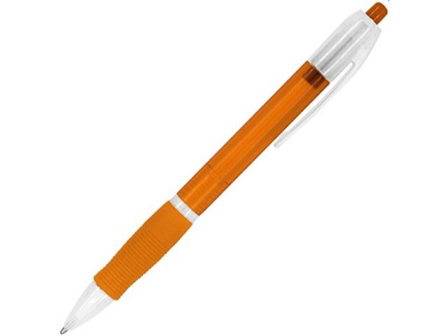 Ручка пластиковая шариковая ONTARIO, апельсин