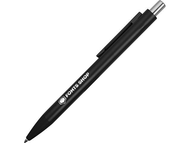 Ручка металлическая шариковая «Blaze» с цветным зеркальным слоем, черный/серебристый