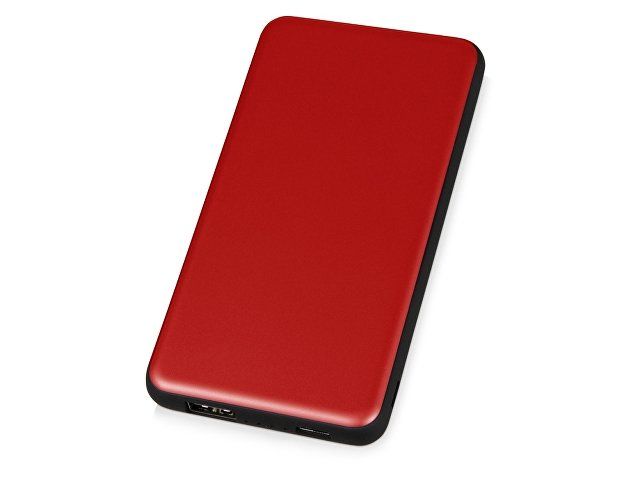 Портативное зарядное устройство «Shell Pro», 10000 mAh, красный/черный