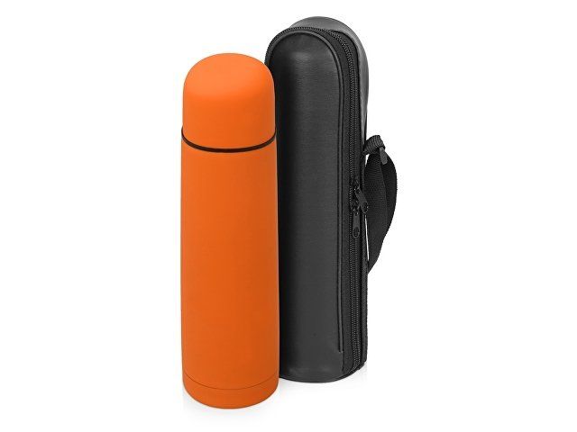 Термос «Ямал Soft Touch» 500мл, оранжевый