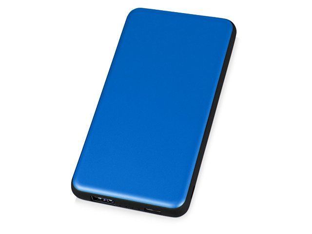Портативное зарядное устройство «Shell Pro», 10000 mAh, синий/черный