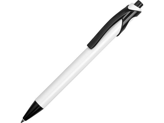 Ручка шариковая "Тукан", белый/черный