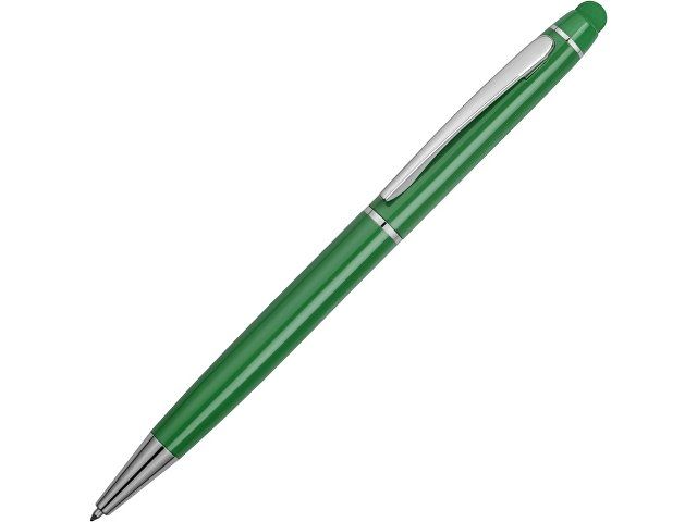 Ручка шариковая "Эмма" со стилусом, зеленый