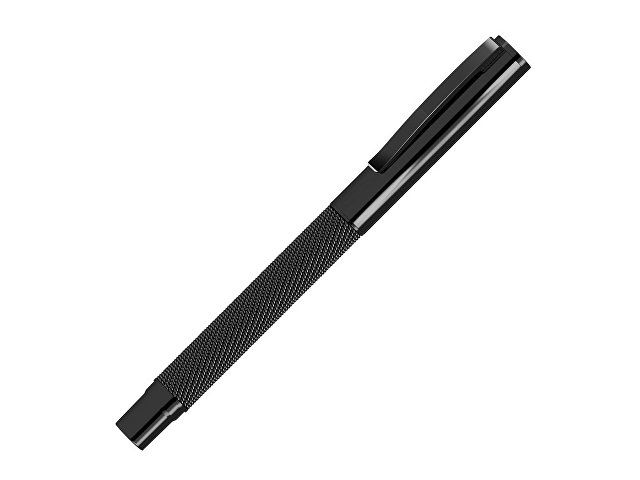 Ручка металлическая роллер из сетки «MESH R», черный
