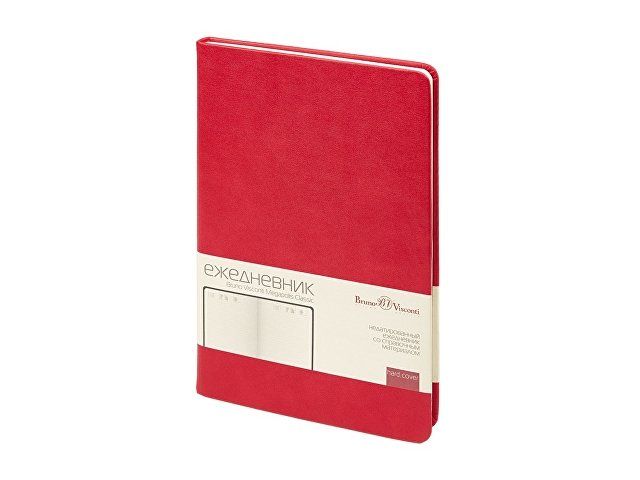 Ежедневник недатированный А5 "Megapolis Classic", красный