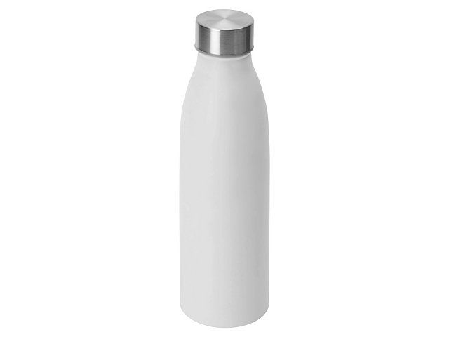 Стальная бутылка "Rely", 650 мл, белый матовый