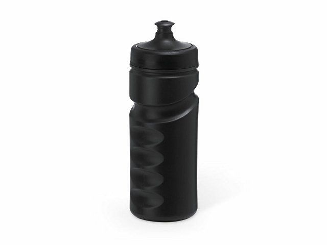 Спортивная бутылка RUNNING из полиэтилена 520 мл, черный