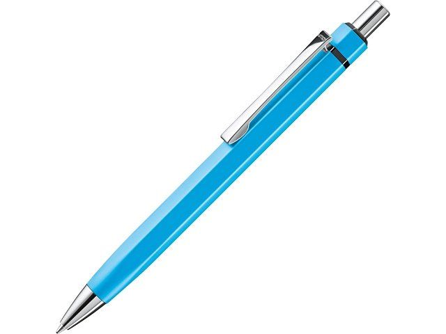 Ручка шариковая шестигранная UMA «Six», голубой