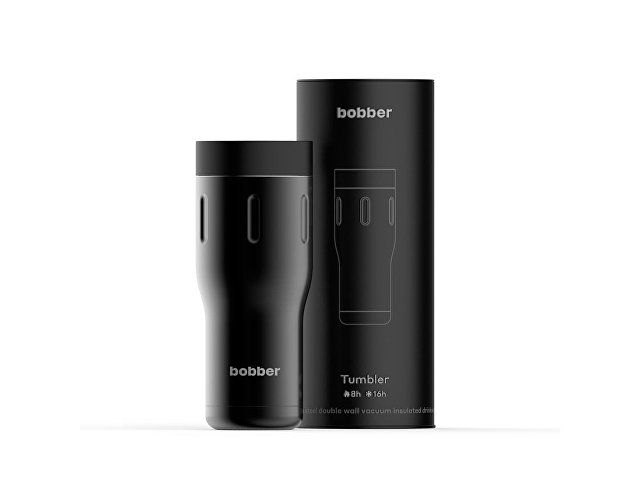 Термос питьевой, вакуумный, бытовой, тм "bobber". Объем 0,47 литра. Артикул Tumbler-470 Black Coffee