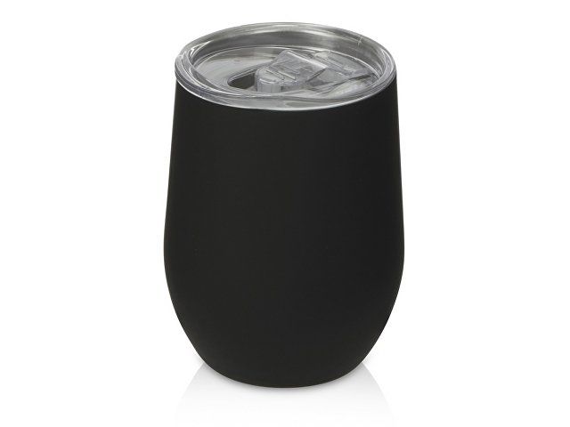 Термокружка "Vacuum mug C1", soft touch, 370мл, черный
