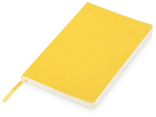 Блокнот "Softy 2.0", гибкая обложка A5, 80 листов, желтый