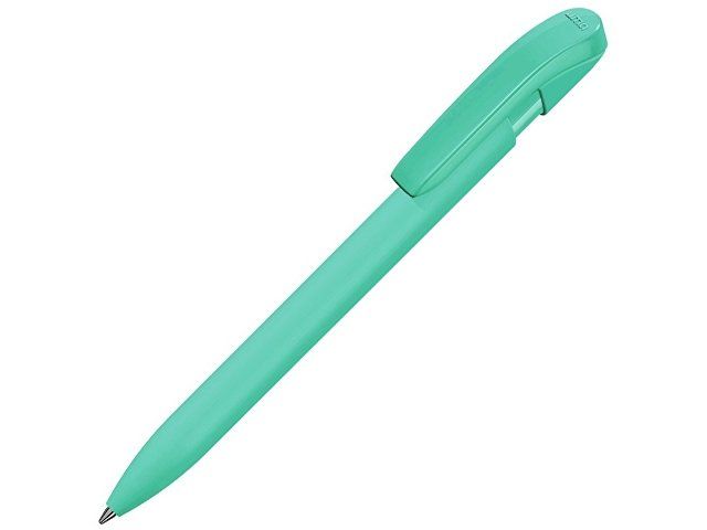 Ручка шариковая пластиковая "Sky Gum", бирюзовый