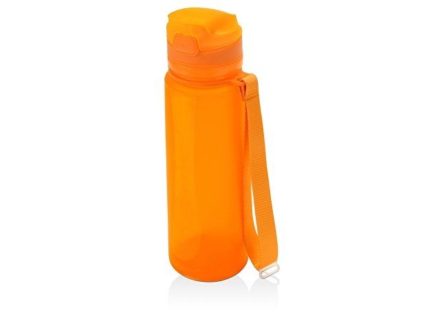 Складная бутылка "Твист" 500мл, оранжевый