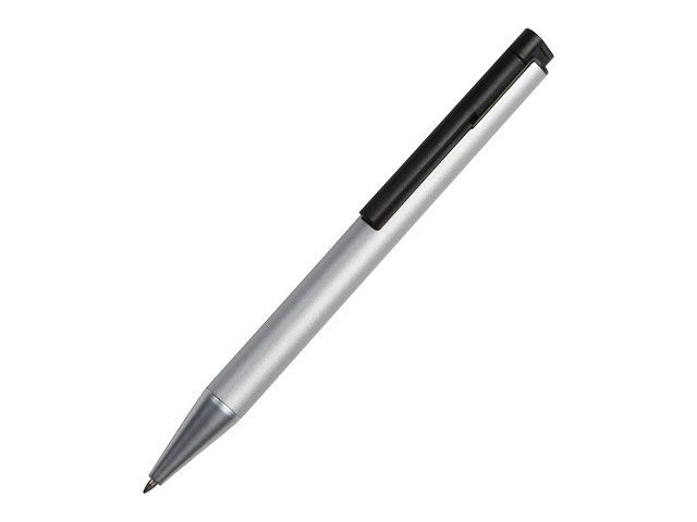 Металлическая шариковая ручка с флеш-картой на 8 Гб "Jobs", серебристая