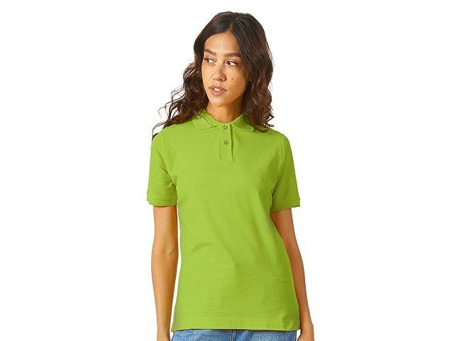 Рубашка поло "Boston 2.0" женская, зеленое яблоко