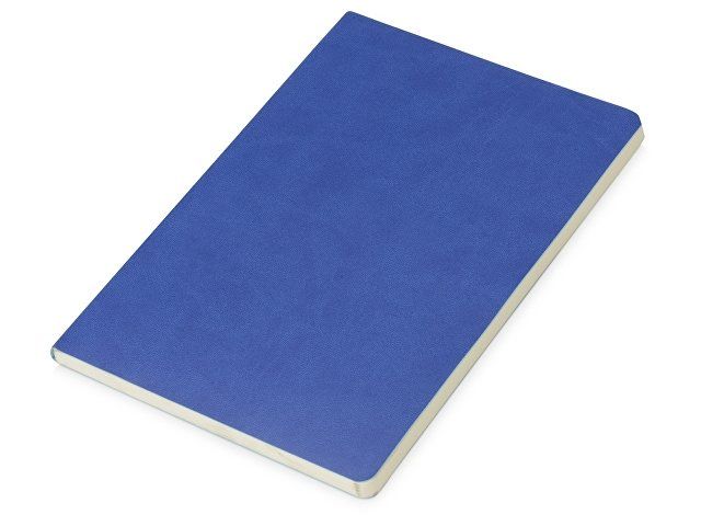 Блокнот «Wispy» линованный в мягкой обложке, синий