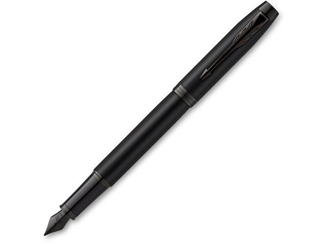 Перьевая ручка Parker "IM Achromatic Matte Black BT", черный