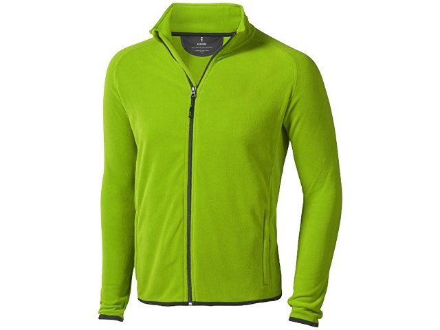 Куртка флисовая "Brossard" мужская, зеленое яблоко