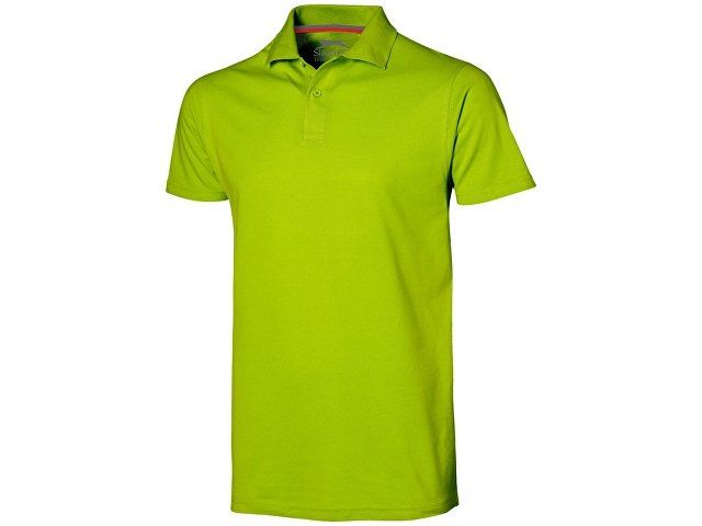 Рубашка поло "Advantage" мужская, зеленое яблоко