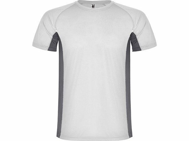 Спортивная футболка "Shanghai" мужская, белый/графитовый