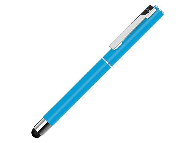 Ручка металлическая стилус-роллер «STRAIGHT SI R TOUCH», голубой