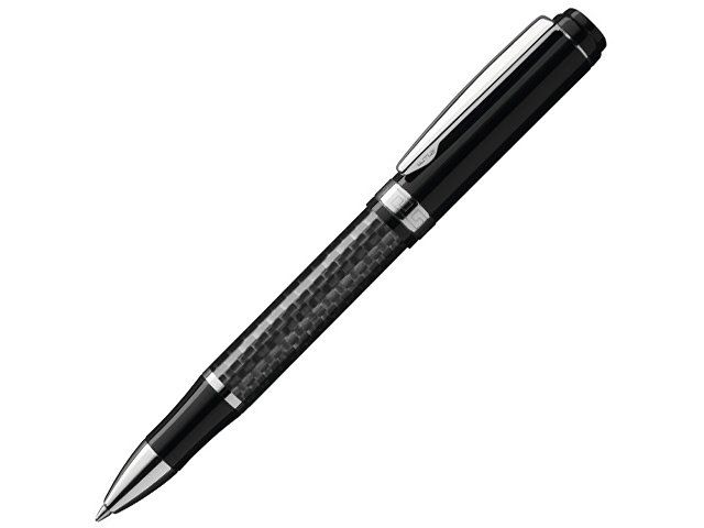 Металлическая шариковая ручка из карбонового волокна "Carbon", черный