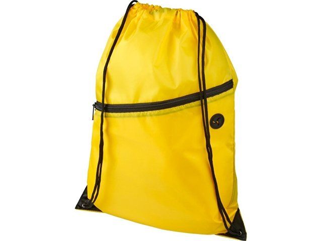 Рюкзак Oriole на молнии со шнурком, желтый