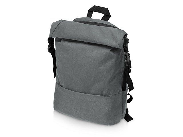 Рюкзак Shed водостойкий с двумя отделениями для ноутбука 15'', серый