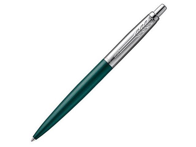 Ручка шариковая «Parker Jotter XL Matte Green CT», зеленый/серебристый
