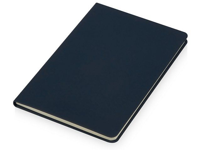 Блокнот "Wispy", твердая обложка A5, 64 листа, темно-синий
