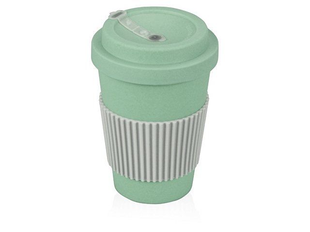 Термокружка "Muffin" из натуральных волокон, оливковый