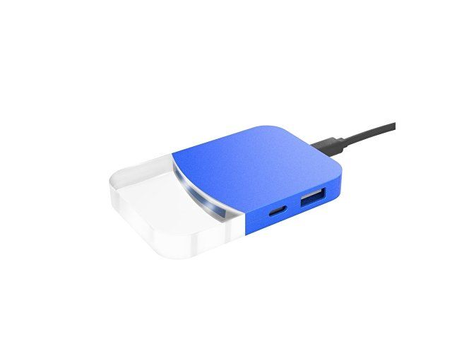 USB хаб «Mini iLO Hub», синий
