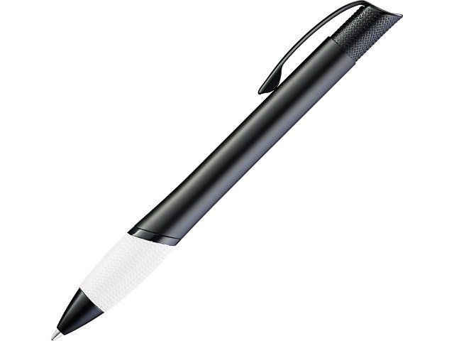 Ручка шариковая металлическая "OPERA M", белый/черный
