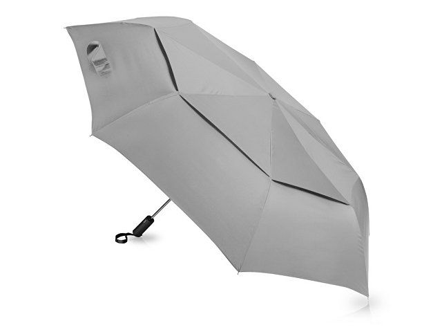 Зонт-автомат складной Canopy, серый (P)