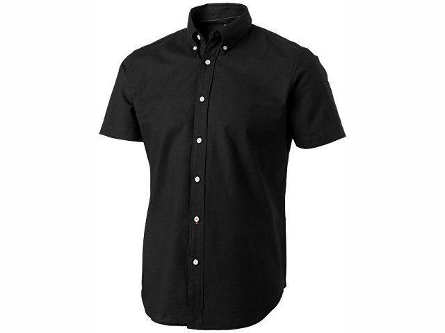 Рубашка "Manitoba" мужская с коротким рукавом, черный