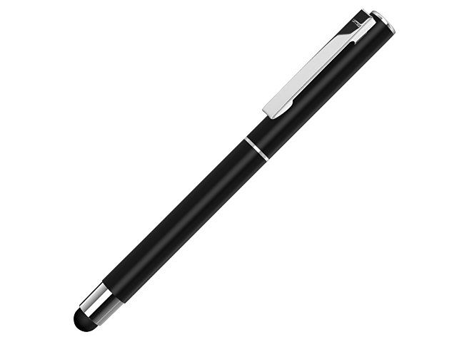 Ручка металлическая стилус-роллер «STRAIGHT SI R TOUCH», черный