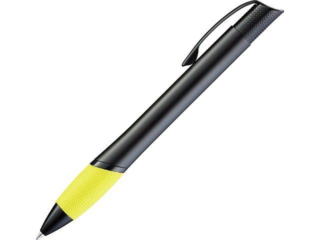Ручка шариковая металлическая "OPERA M", желтый/черный