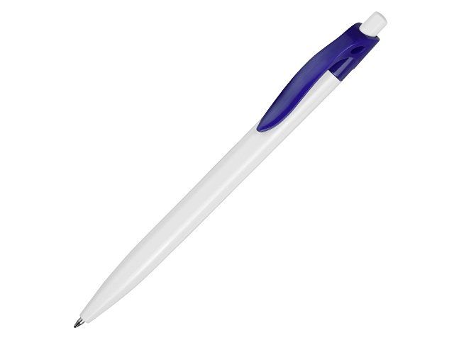 Ручка шариковая "Какаду", белый/синий