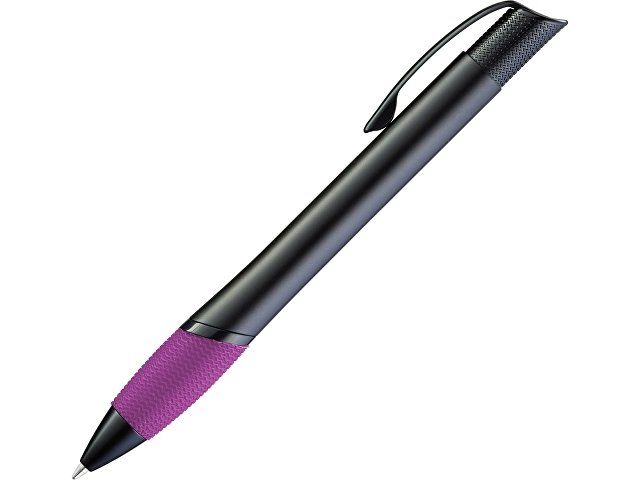 Ручка шариковая металлическая "OPERA M", фуксия/черный