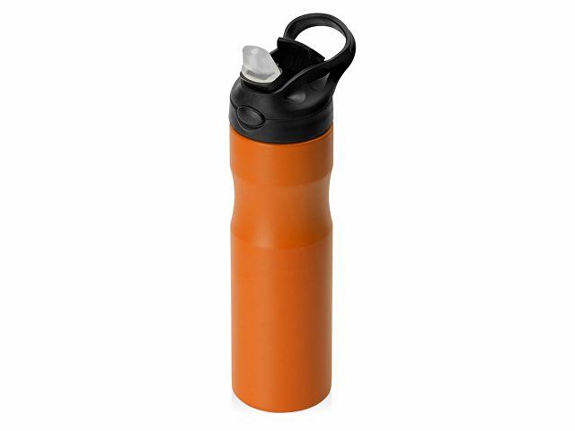 Бутылка для воды "Hike" Waterline, нерж сталь, 850 мл, оранжевый
