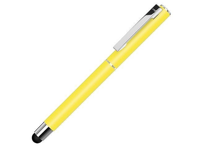 Ручка металлическая стилус-роллер «STRAIGHT SI R TOUCH», желтый