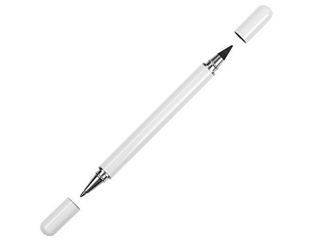 Металлическая ручка и вечный карандаш "Van Gogh", белый