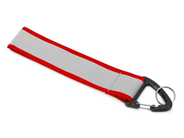 Купить Светоотражающий брелок Reflector, серебристый/красный Светоотражающий брелок Reflector, серебристый/красный