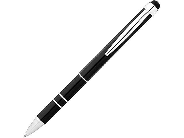 Ручка-стилус шариковая "Charleston", черный, черные чернила