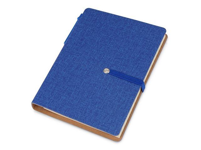 Набор стикеров А6 "Write and stick" с ручкой и блокнотом, синий (Р)