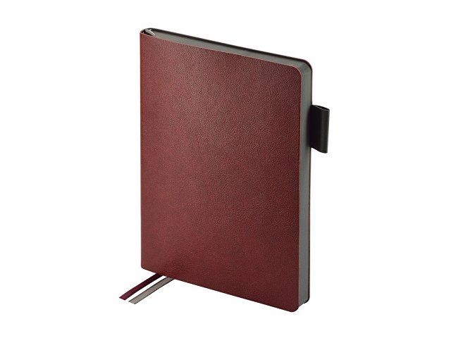 Купить Ежедневник А5 датированный "Boston" 2026, бордовый с серым обрезом Ежедневник А5 датированный "Boston" 2026, бордовый с серым обрезом