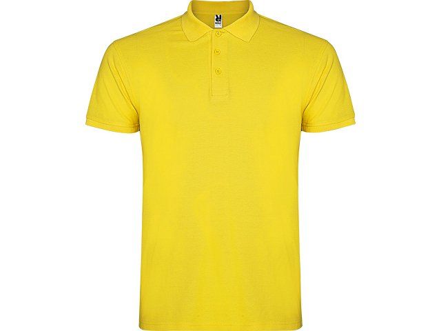 Рубашка поло "Star" мужская, желтый